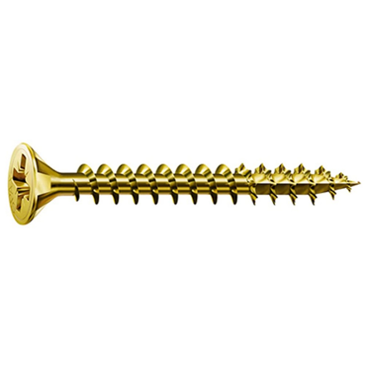 Låda med skruvar SPAX Yellox Trä Platt huvud 100 Delar (5 x 40 mm) - 3