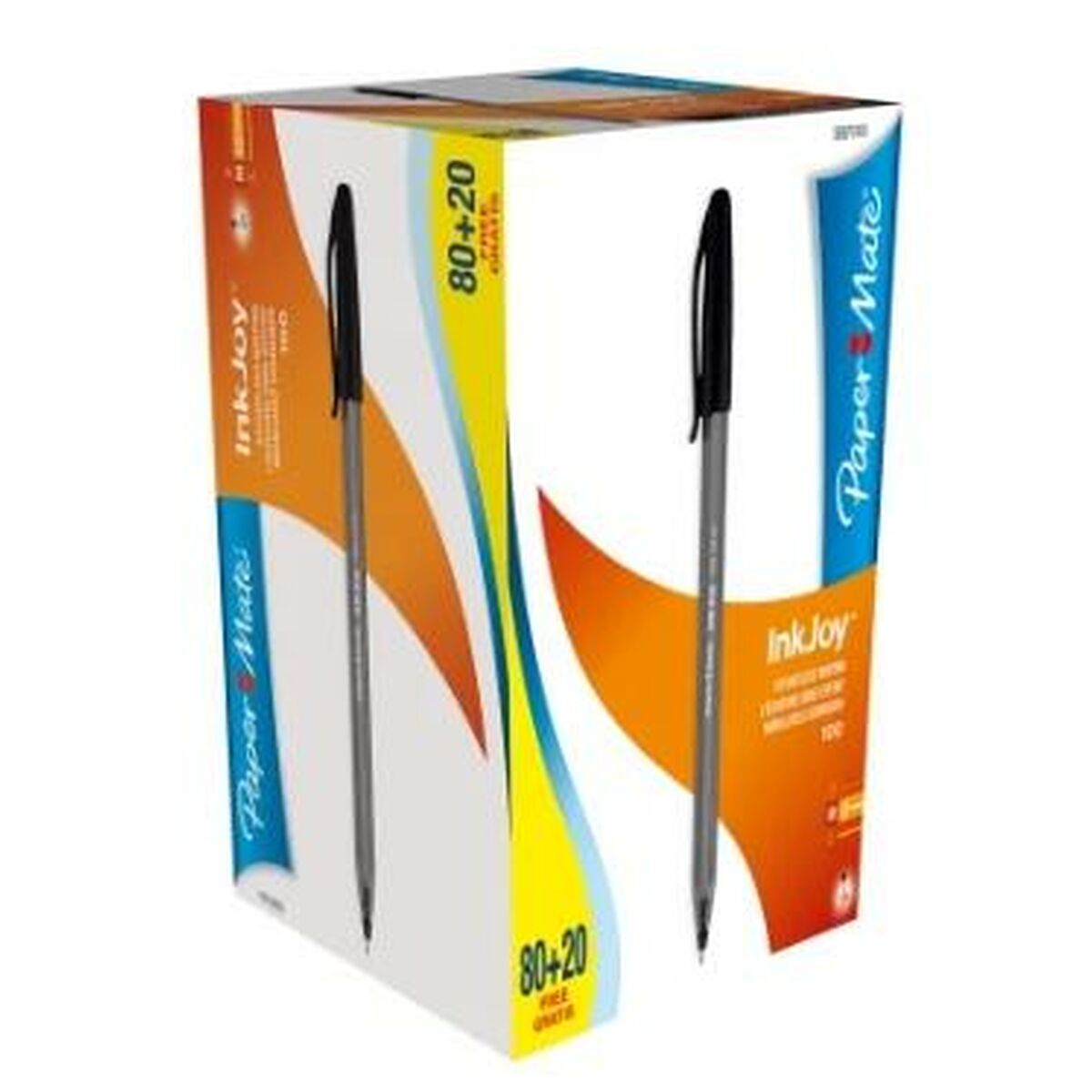Penna Paper Mate Inkjoy 100 Svart 1 mm 100 Delar - 2
