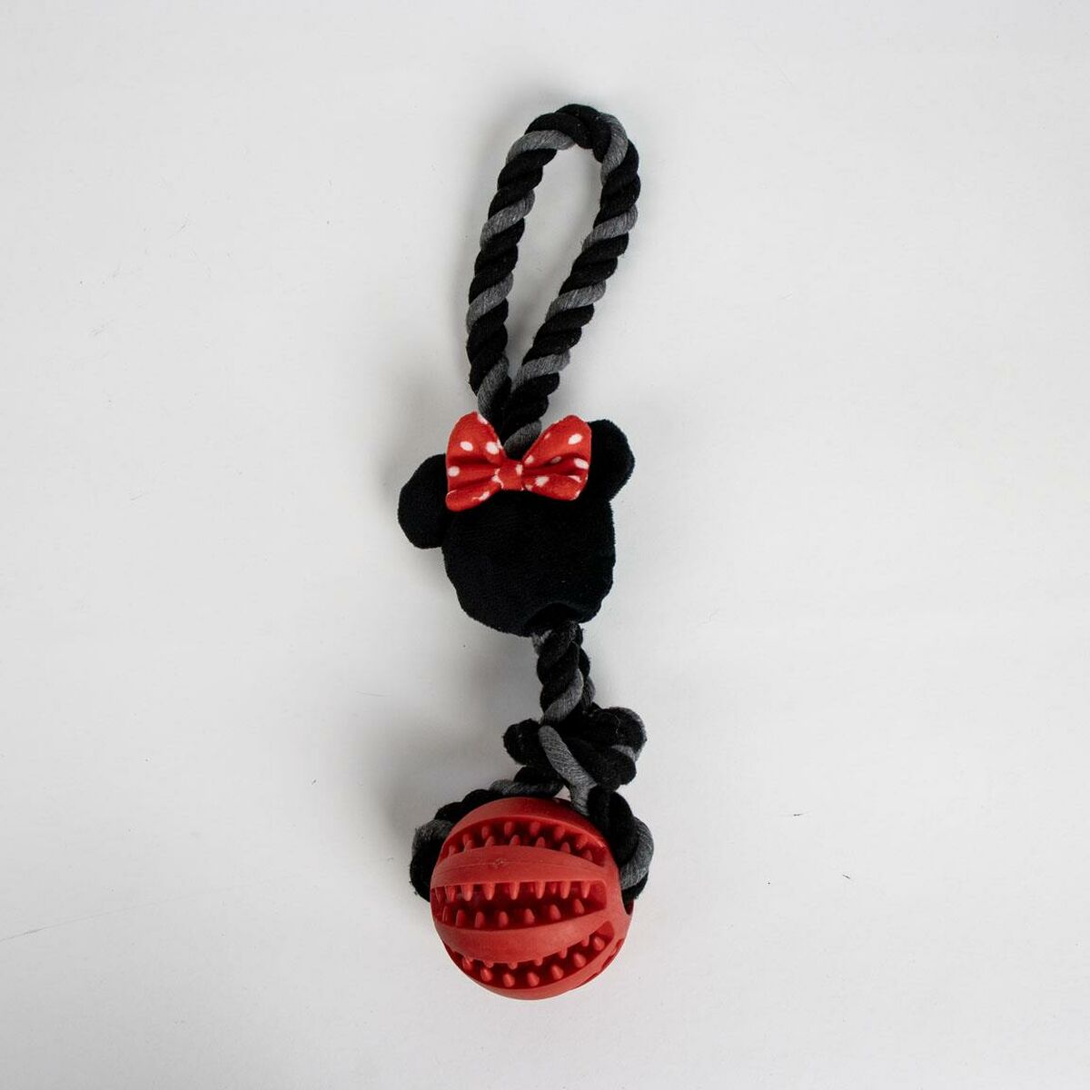 Hundleksak Minnie Mouse Röd Polyester Bomull TPR 10 x 30 x 7 cm 7 x 30 x 10 cm - 5