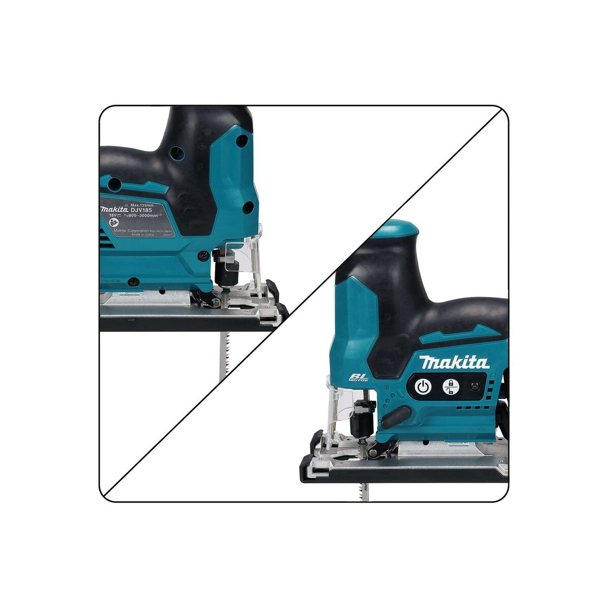 Sticksågar Makita DJV185Z 400 W 3000 spm 800 spm 18 V - 3