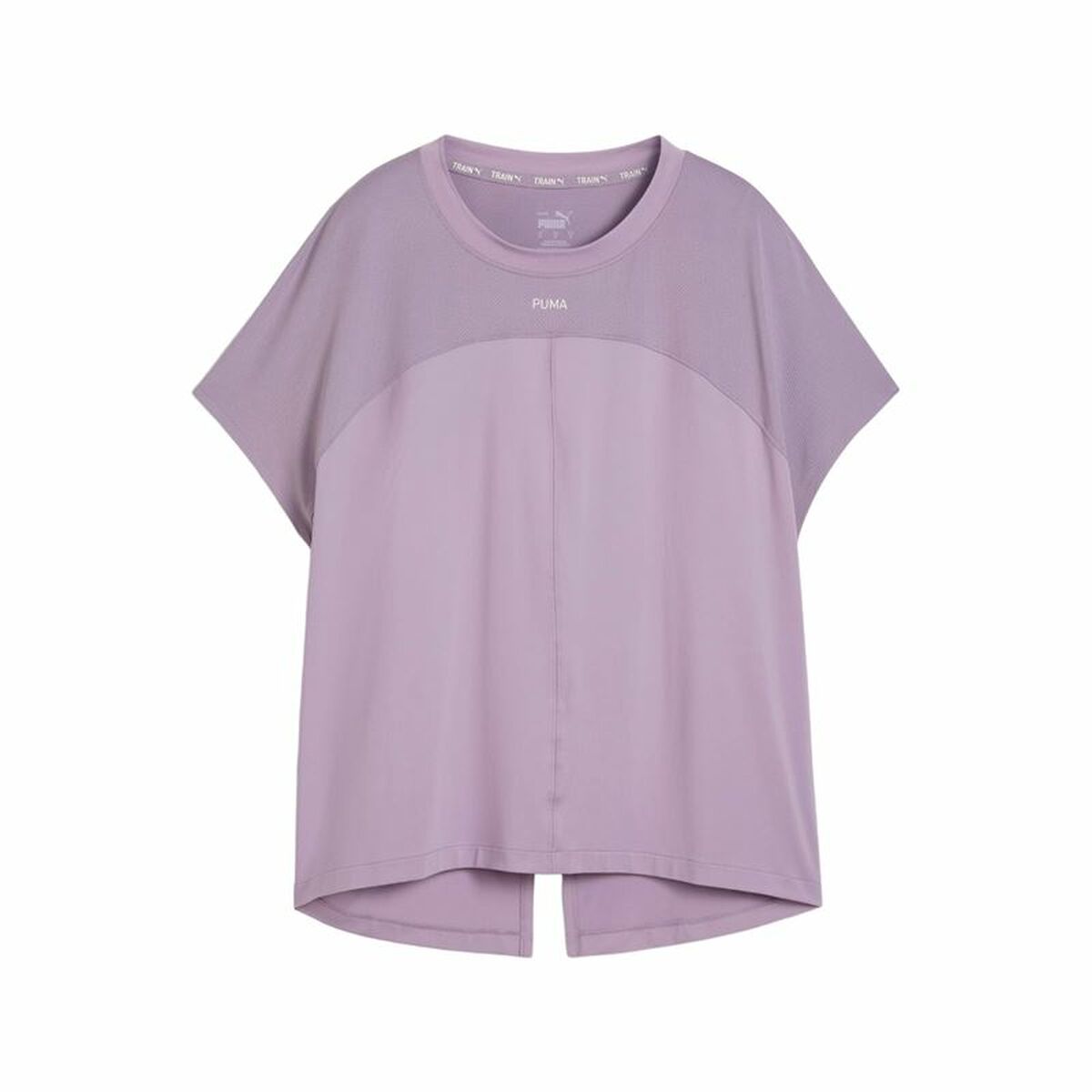 T-shirt med kortärm Dam Puma Cloudspun Mix Lavendel