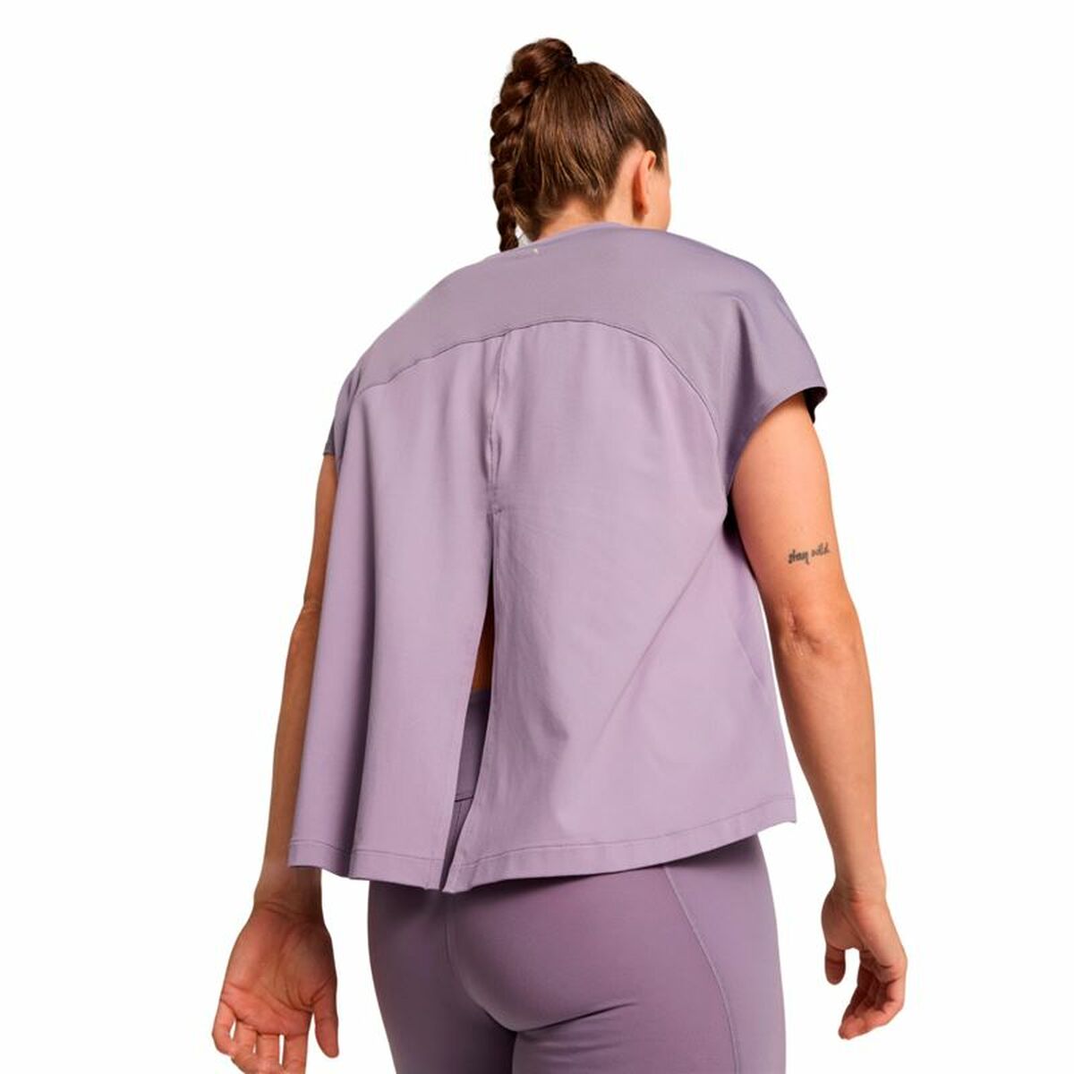 T-shirt med kortärm Dam Puma Cloudspun Mix Lavendel - 4