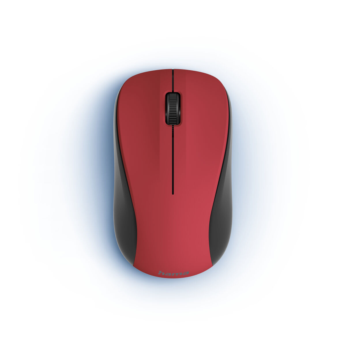 Trådlös optisk mus Hama MW-300 V2 Svart Negro, rojo 1200 DPI (1 antal) - 4