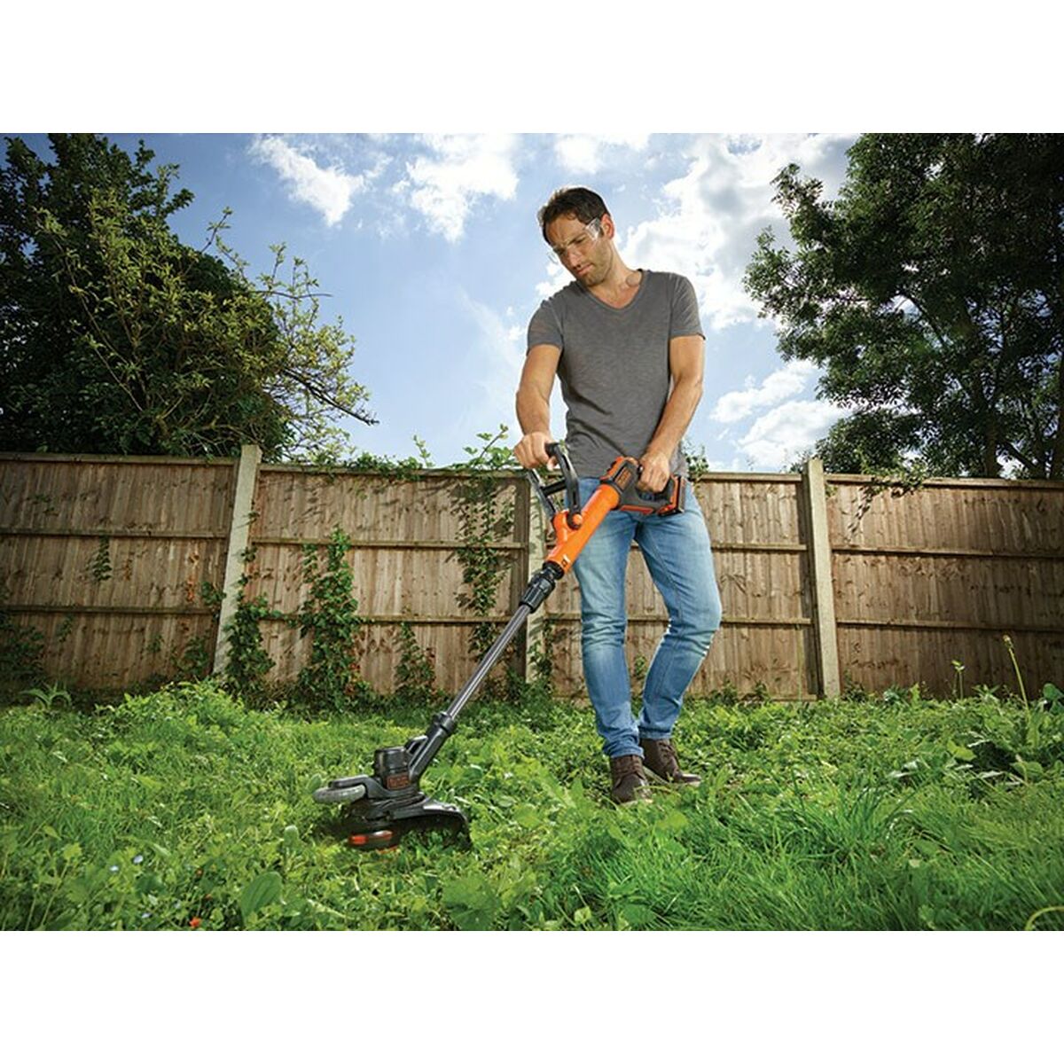 Flerfunktionsröjsåg Black & Decker STC1820PC 18 V 28 cm - 2