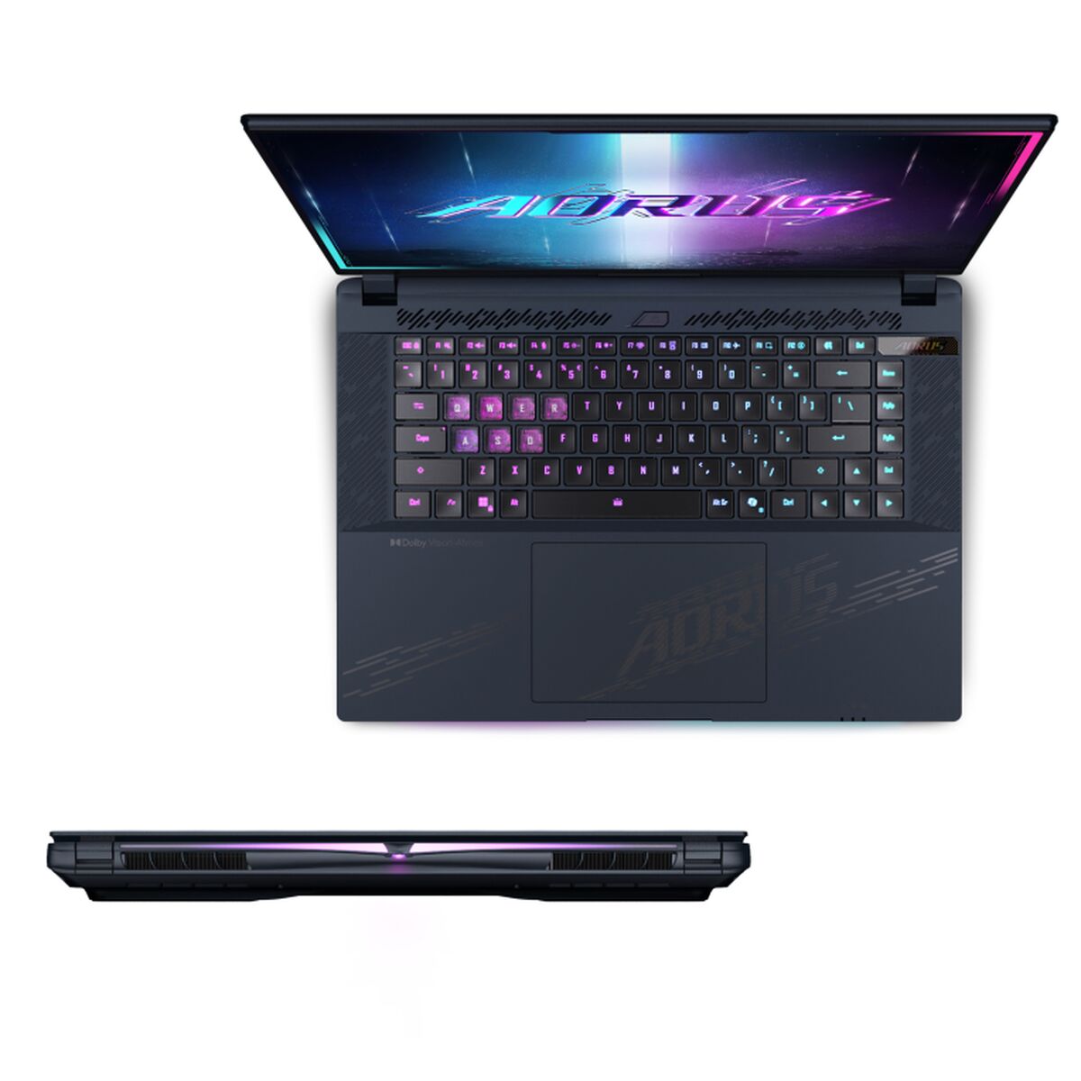 Bärbar dator Gigabyte AORUS MASTER 16 BZHC6PTE64SP 16" intel core ultra 9 275HX 32 GB RAM 1 TB SSD nvidia geforce rtx 5090 Qwert - 3