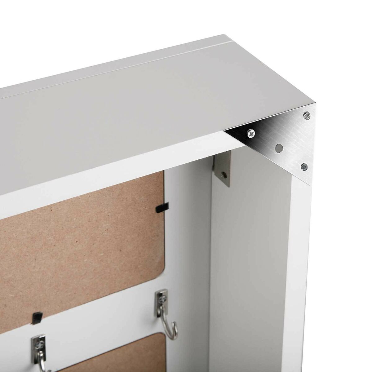 Nyckelskåp Versa Wte 8 x 33 x 46 cm Vit - 10