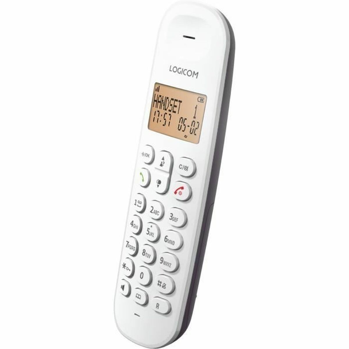 Markkabeltelefon Logicom DECT ILOA 150 SOLO Aubergine - 4