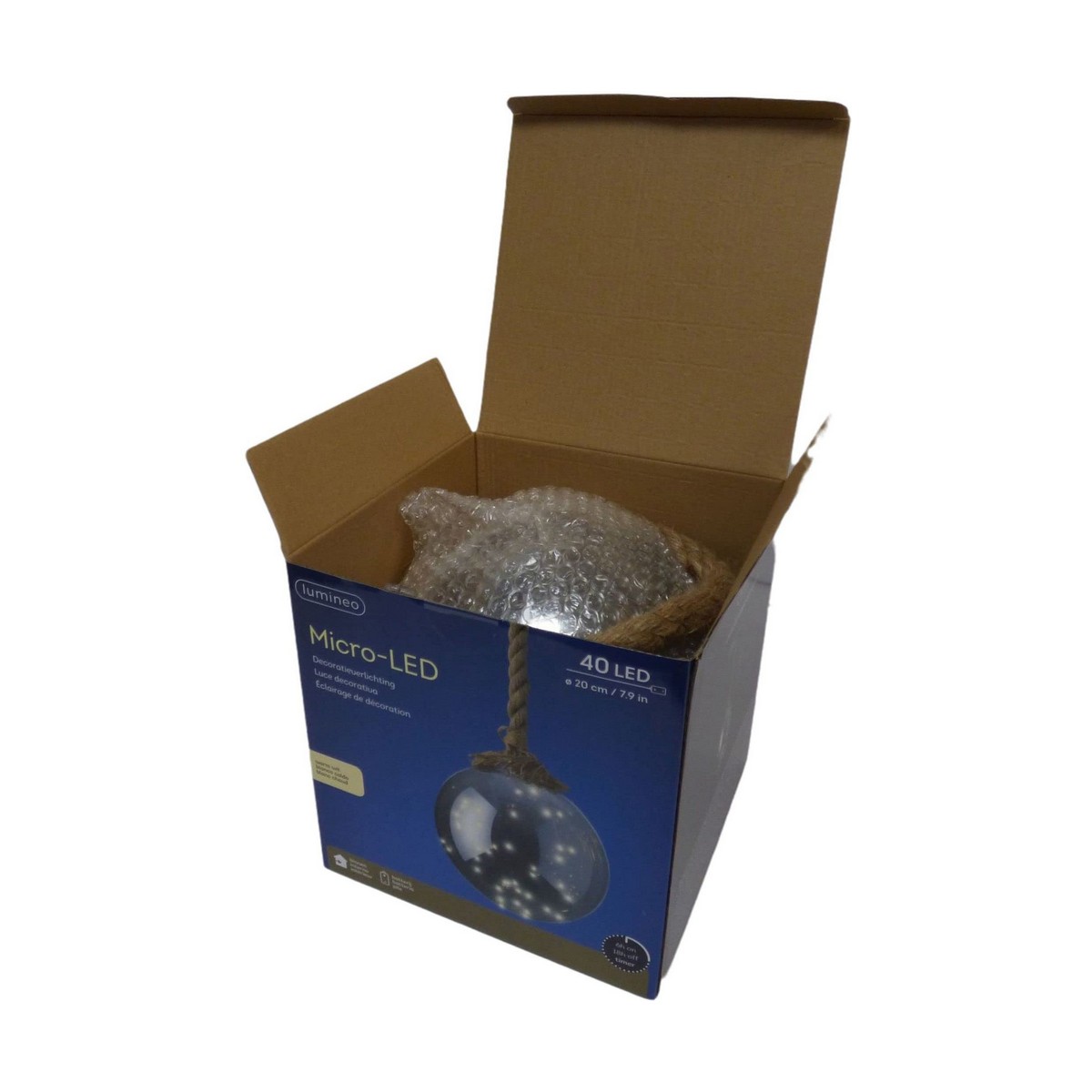 LED-lampa Lumineo 480369 Vit (Ø 20 cm) - 4