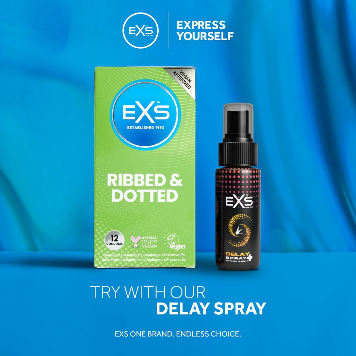 Kondomer EXS Ribbed 12 antal - 4
