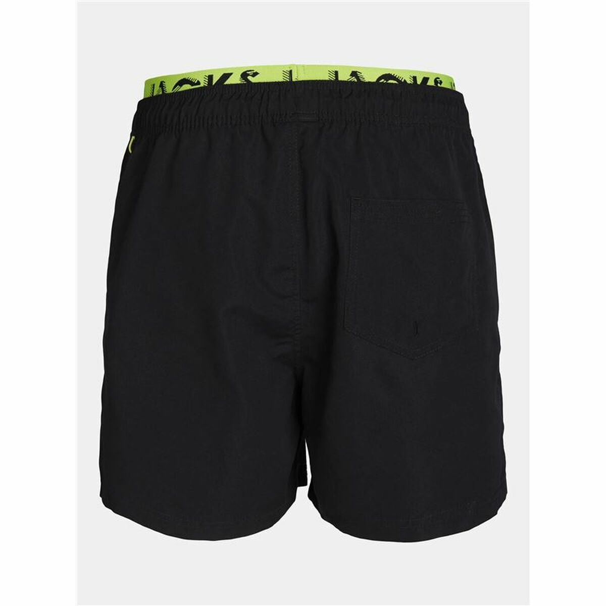 Barn Baddräkt Jack & Jones Jjswim Db Wb Neon Svart - 2