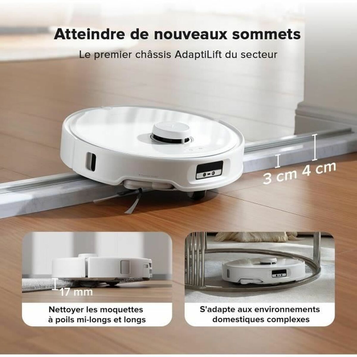 Robotdammsugare Roborock QREVO CURV 6400 mAh - 2