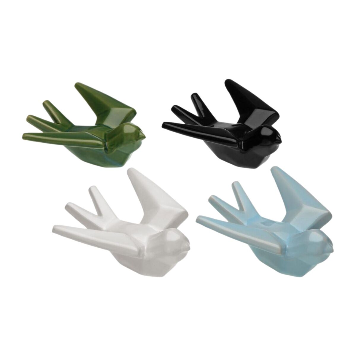 Prydnadsfigur Versa Fågel 12,5 X 5,2 X 13 CM Prydnadsfigur - 2