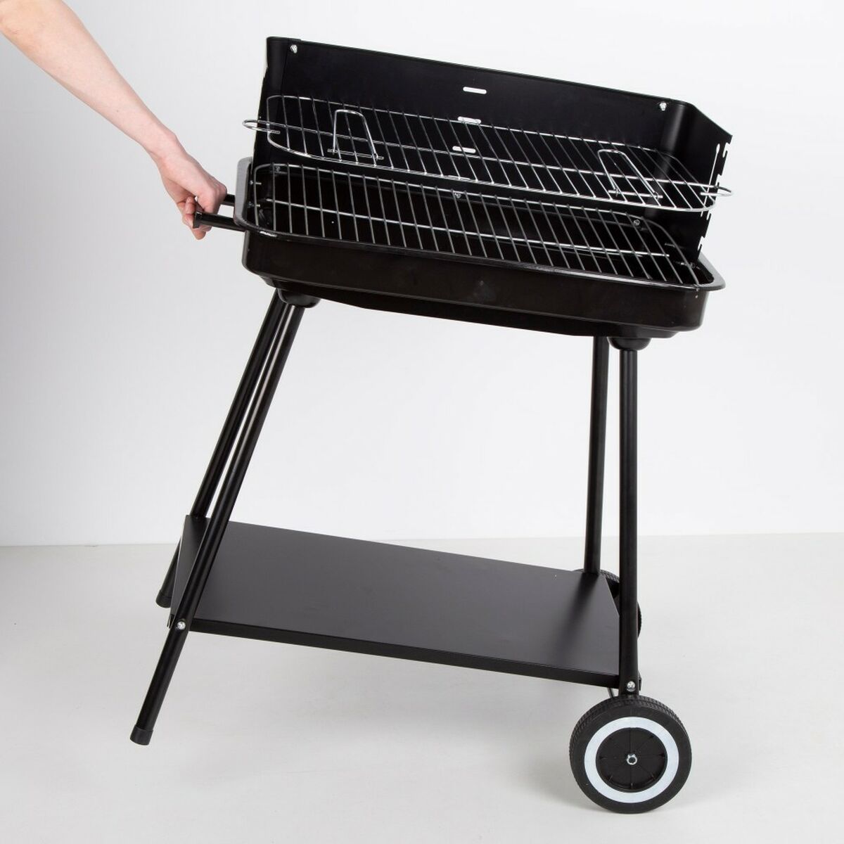 Bärbar Grill Aktive Rostfritt stål Stål 55 x 82 x 43 cm - 6