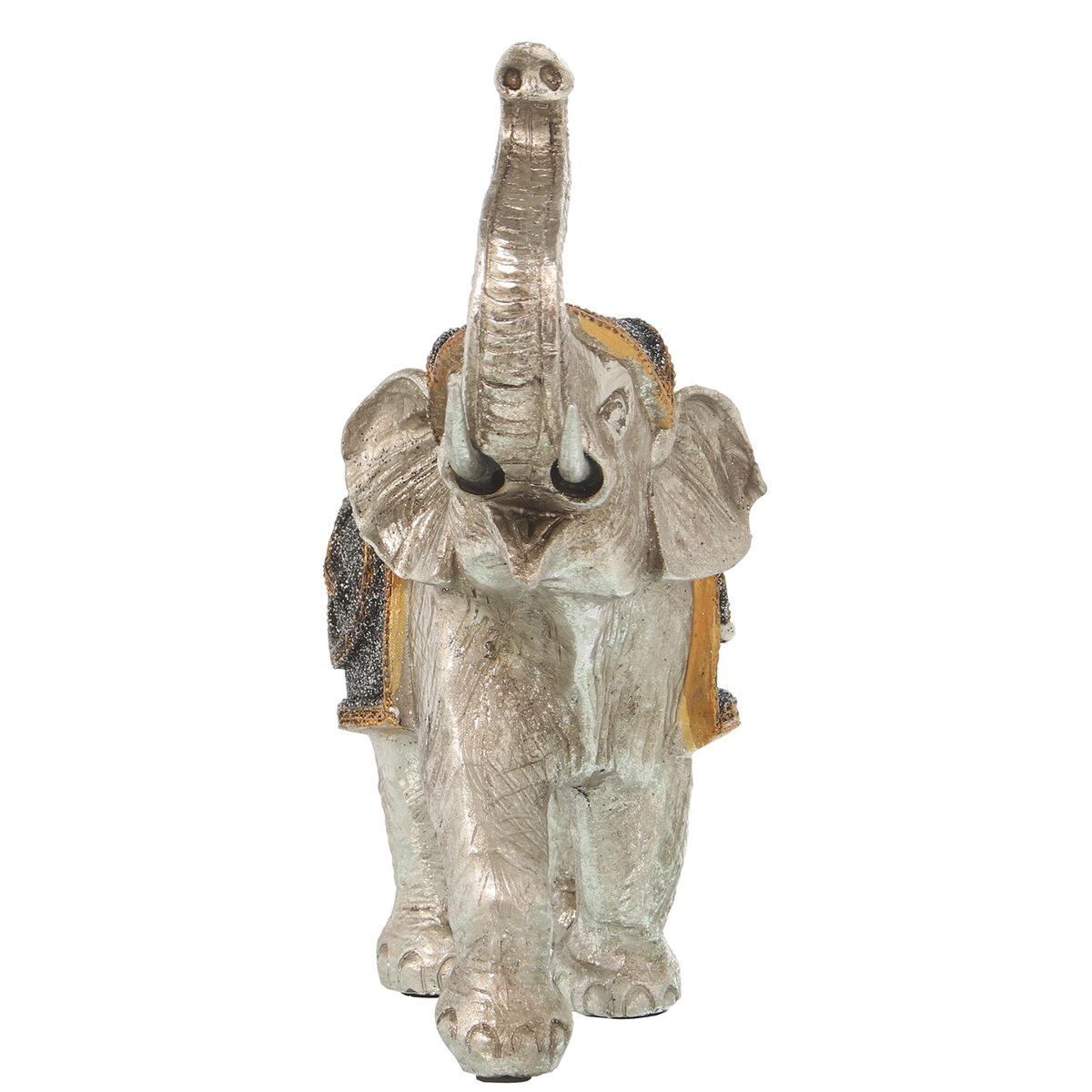 Prydnadsfigur Alexandra House Living Silvrig Elefant - 2