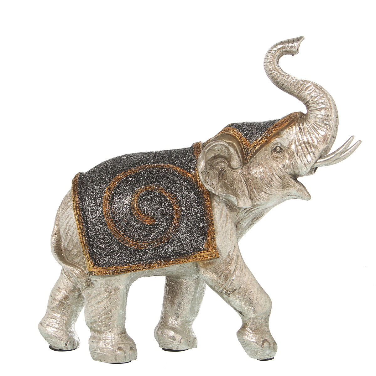 Prydnadsfigur Alexandra House Living Silvrig Elefant
