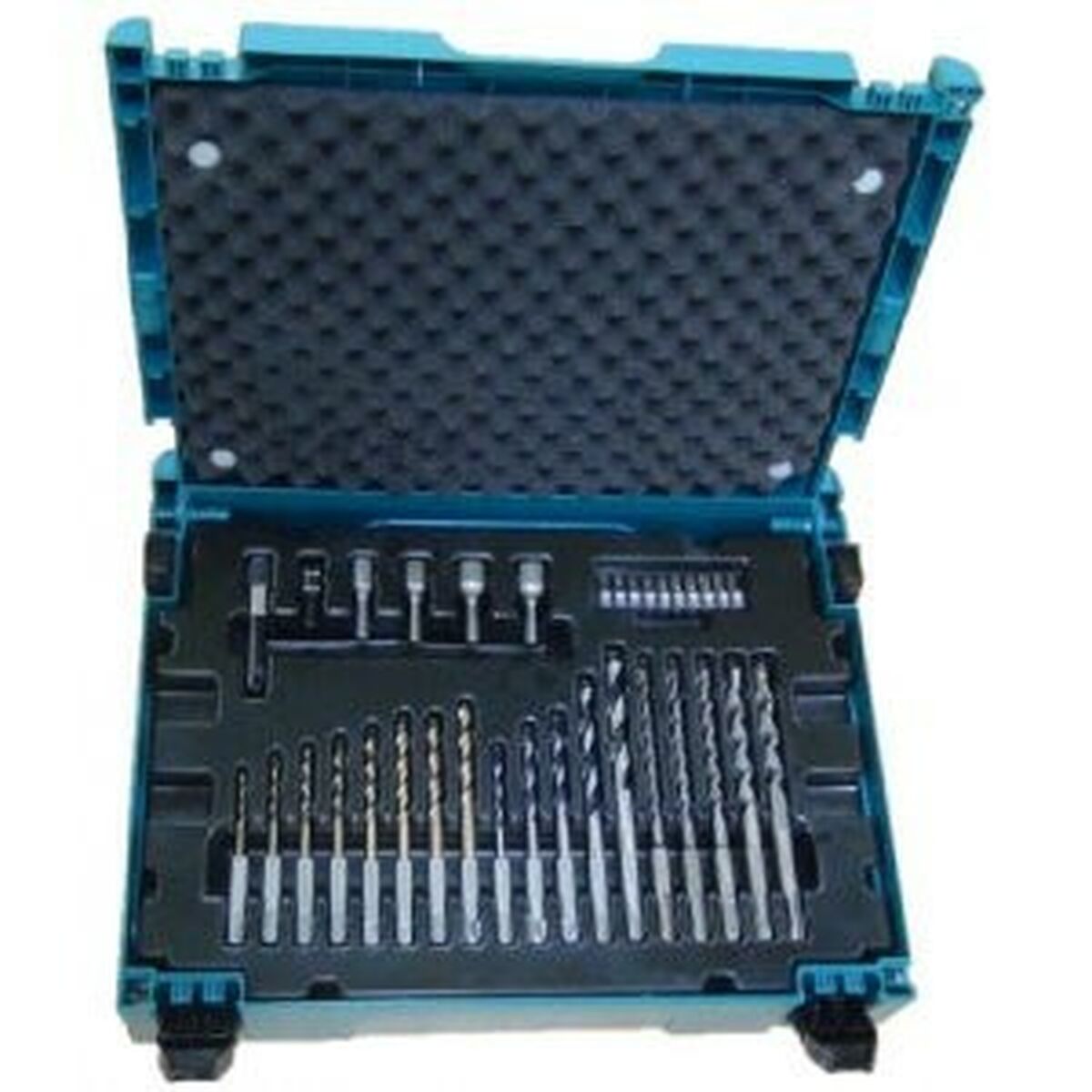 Set med borrkrona och spikar Makita B-69478 Hållare för borrbits Aluminium 65 Delar - 2