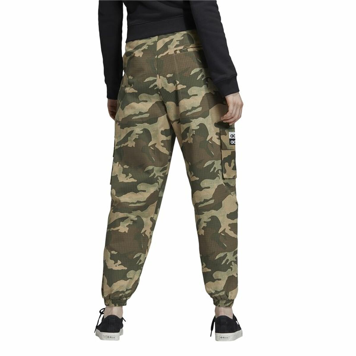 Nederdel träningsoverall för vuxna Adidas Originals Camo Kvinna Mörkgrön - 4