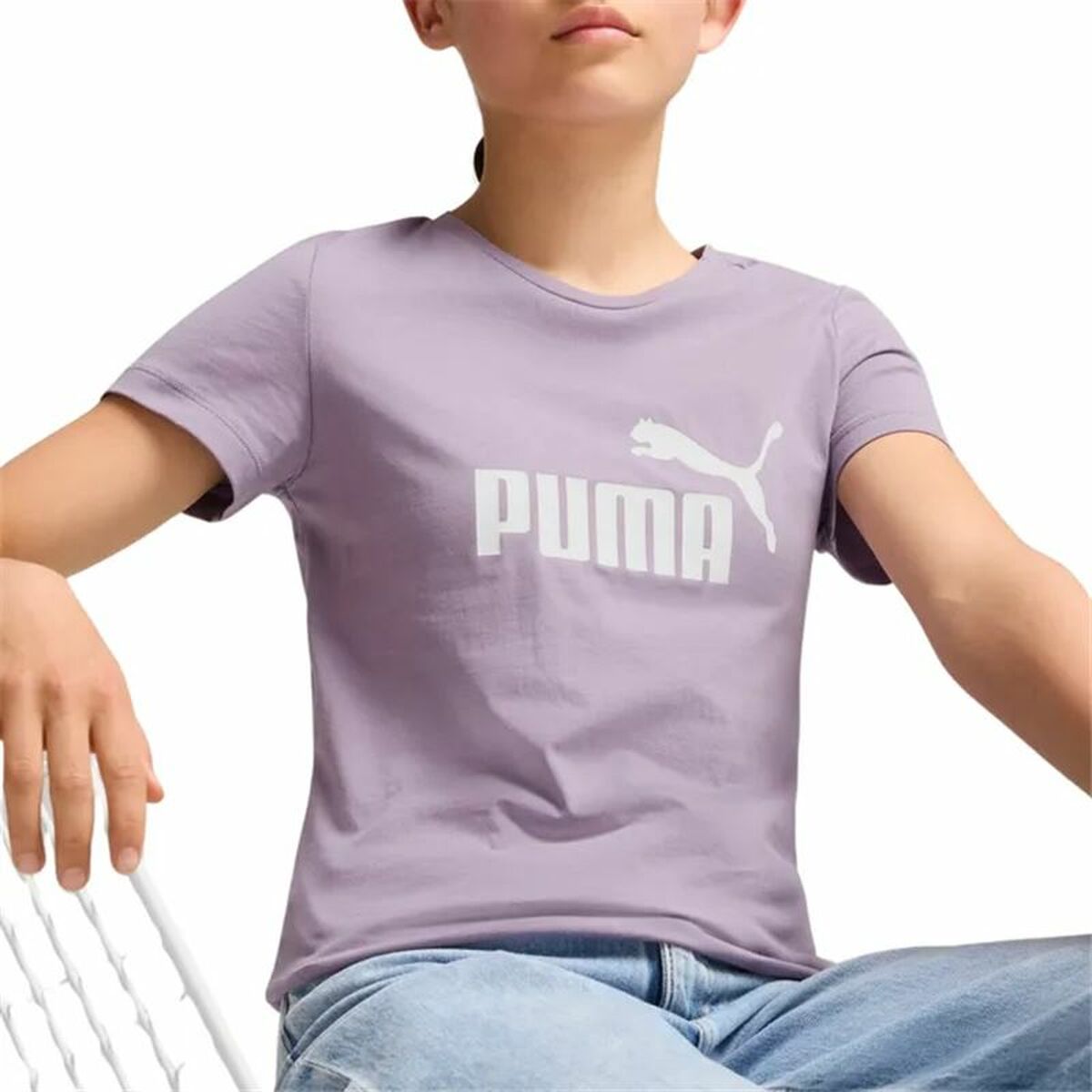 Barn T-shirt med kortärm Puma - 4