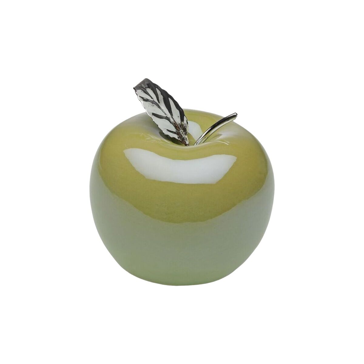 Prydnadsfigur Versa Grön Äpple 10,5 X 10,2 X 10,5 CM Prydnadsfigur - 2