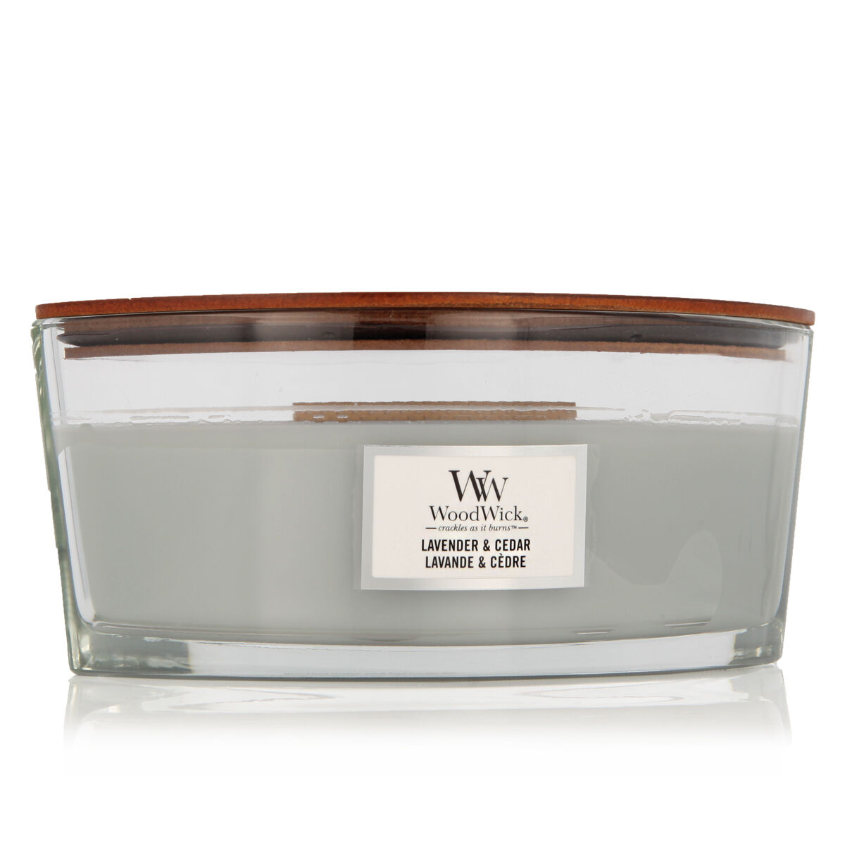 Doftljus Woodwick Lavender & Cedar 453 g