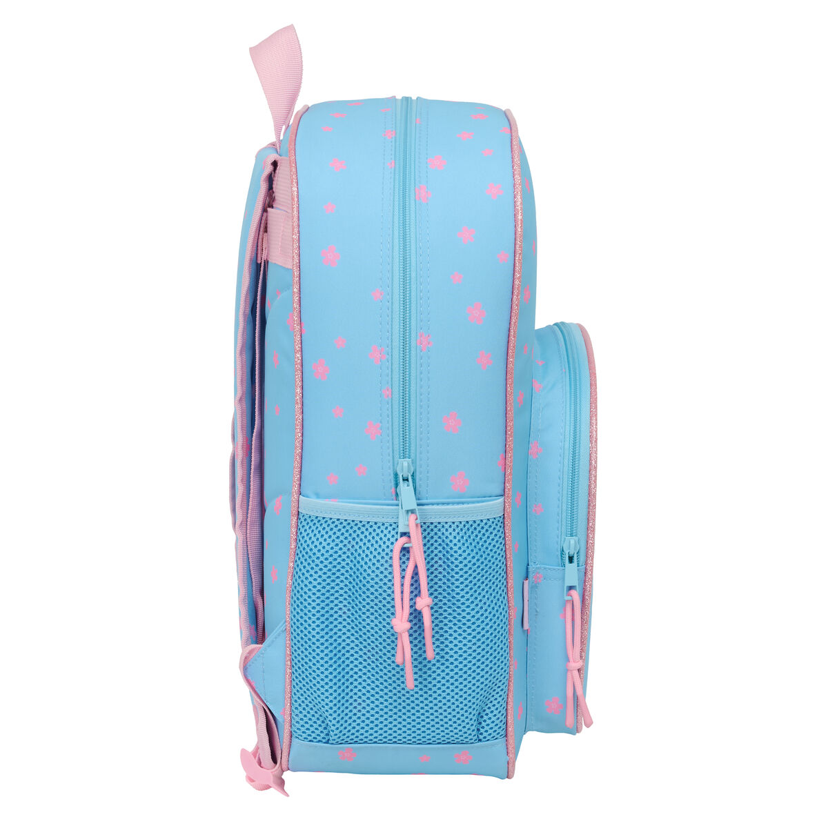 Skolryggsäck Lilo & Stitch Happy Himmelsblå 33 x 42 x 14 cm - 2