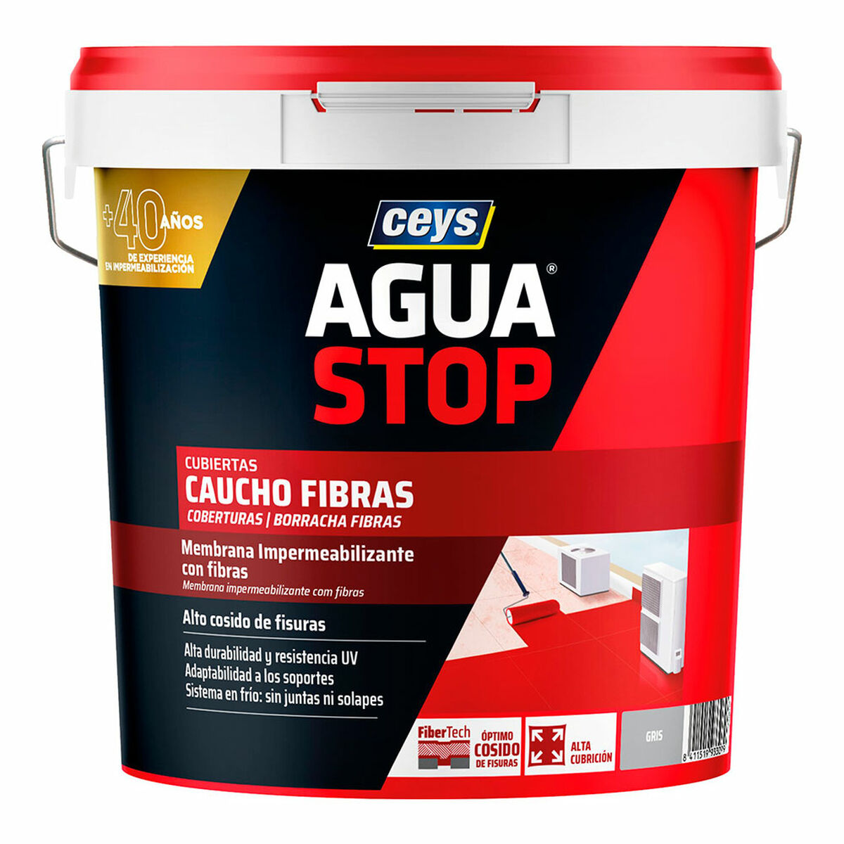Impregnering Ceys 20 kg Grå - 2