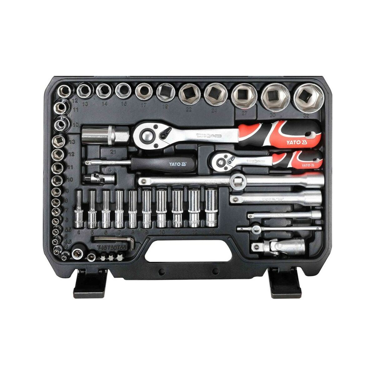 Hylsnyckelsats Yato YT-38784 1/4" 1/2" 93 Delar - 4