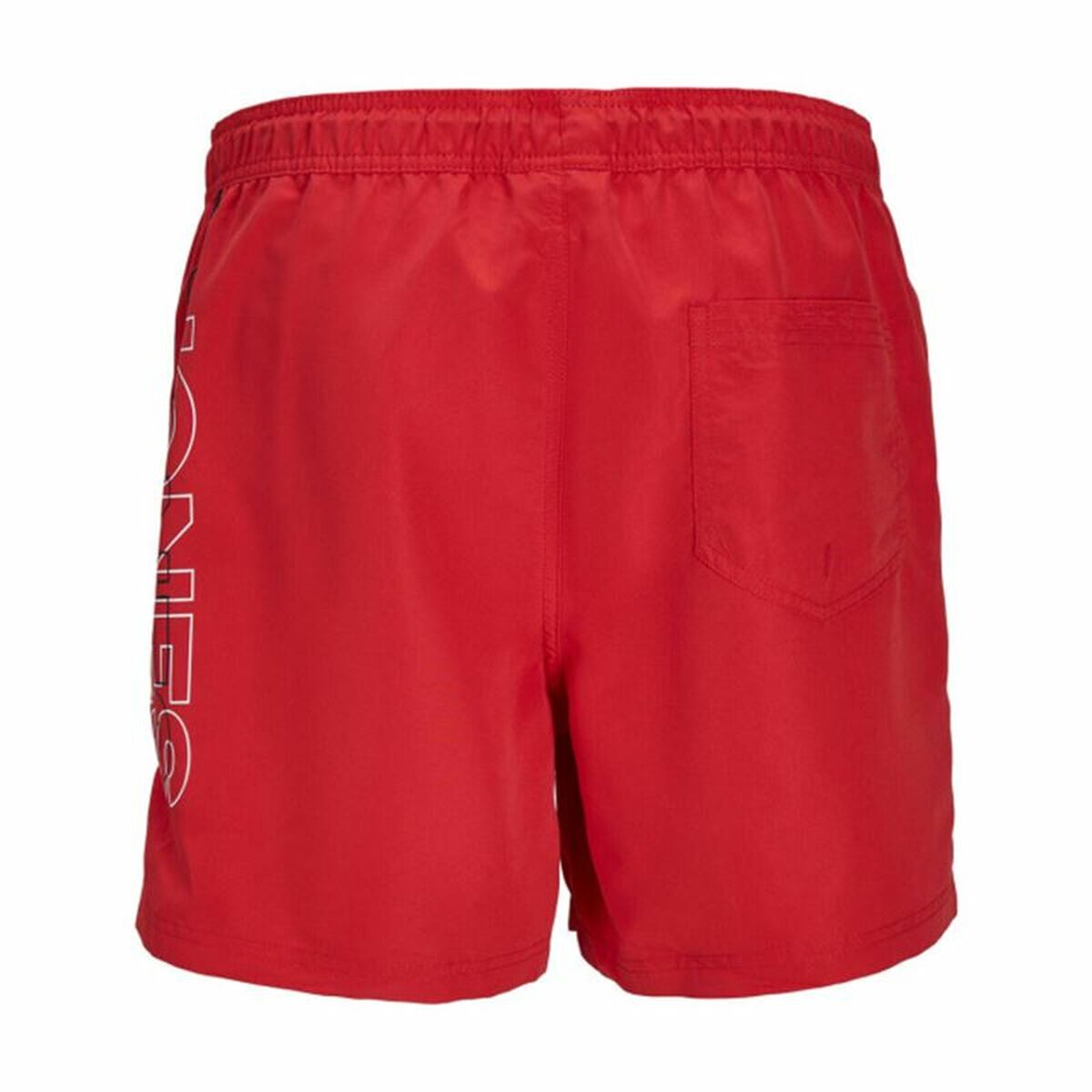 Barn Baddräkt Jack & Jones Double Logo Ly Sn Mni  Röd - 2