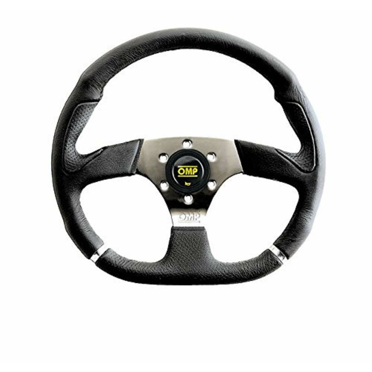 Racing-ratt OMP OD/2018/LN Ø 35 cm Svart Krom - 2