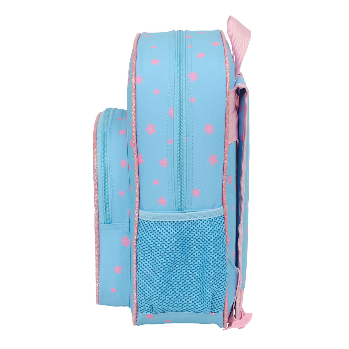 Skolryggsäck Lilo & Stitch Happy Himmelsblå 26 x 34 x 11 cm - 5