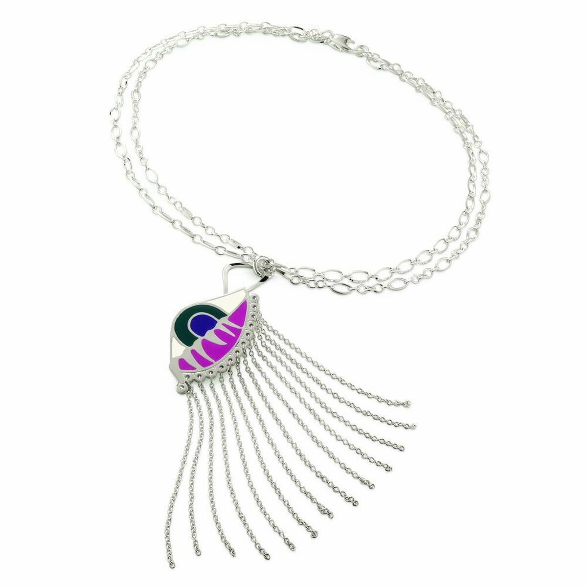 Damhalsband Folli Follie 3N0F010EPX 45 cm - 4