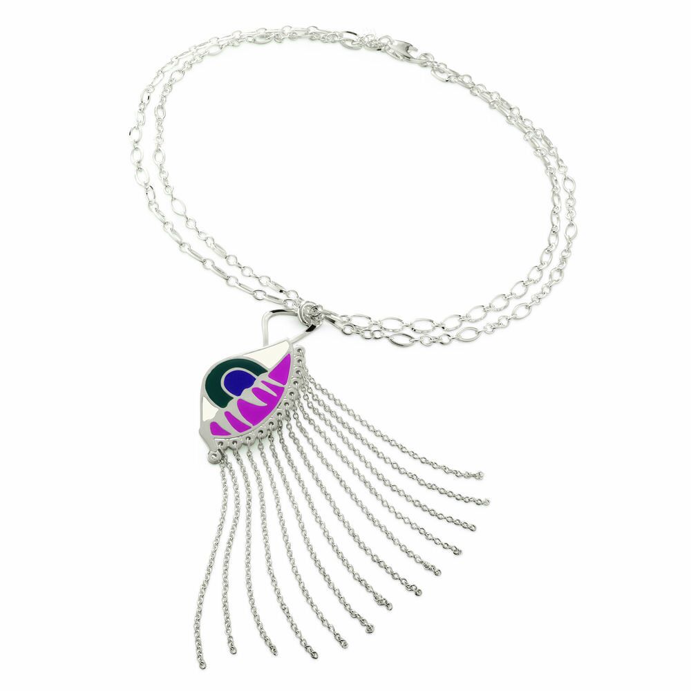Damhalsband Folli Follie 3N0F010EPX 45 cm - 2