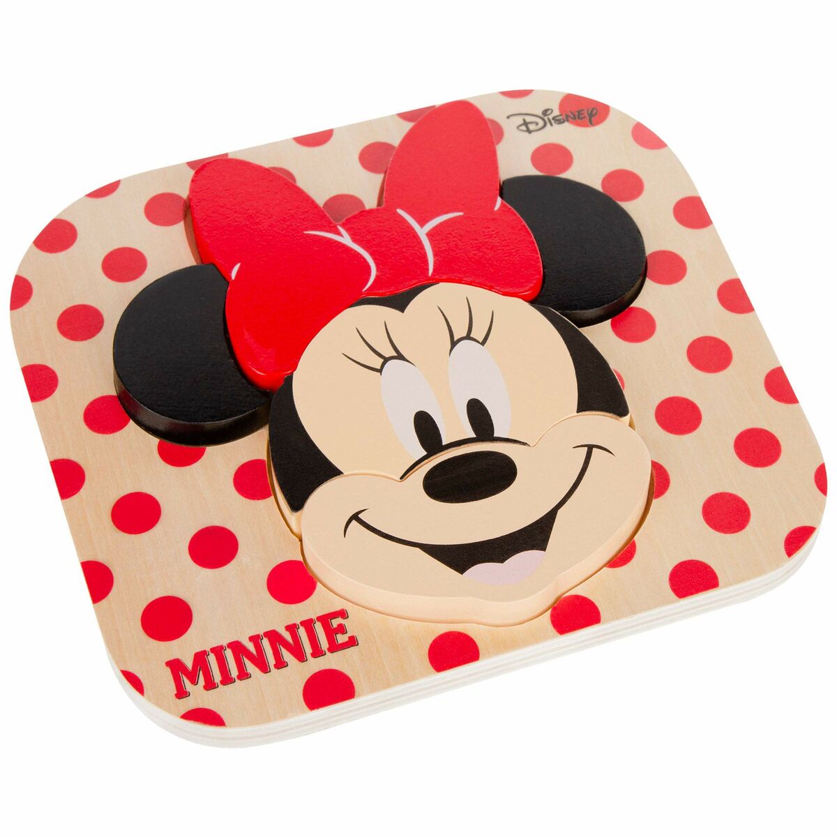 Barnpussel i trä Minnie Disney 6 pcs (22 x 20 cm) - 5