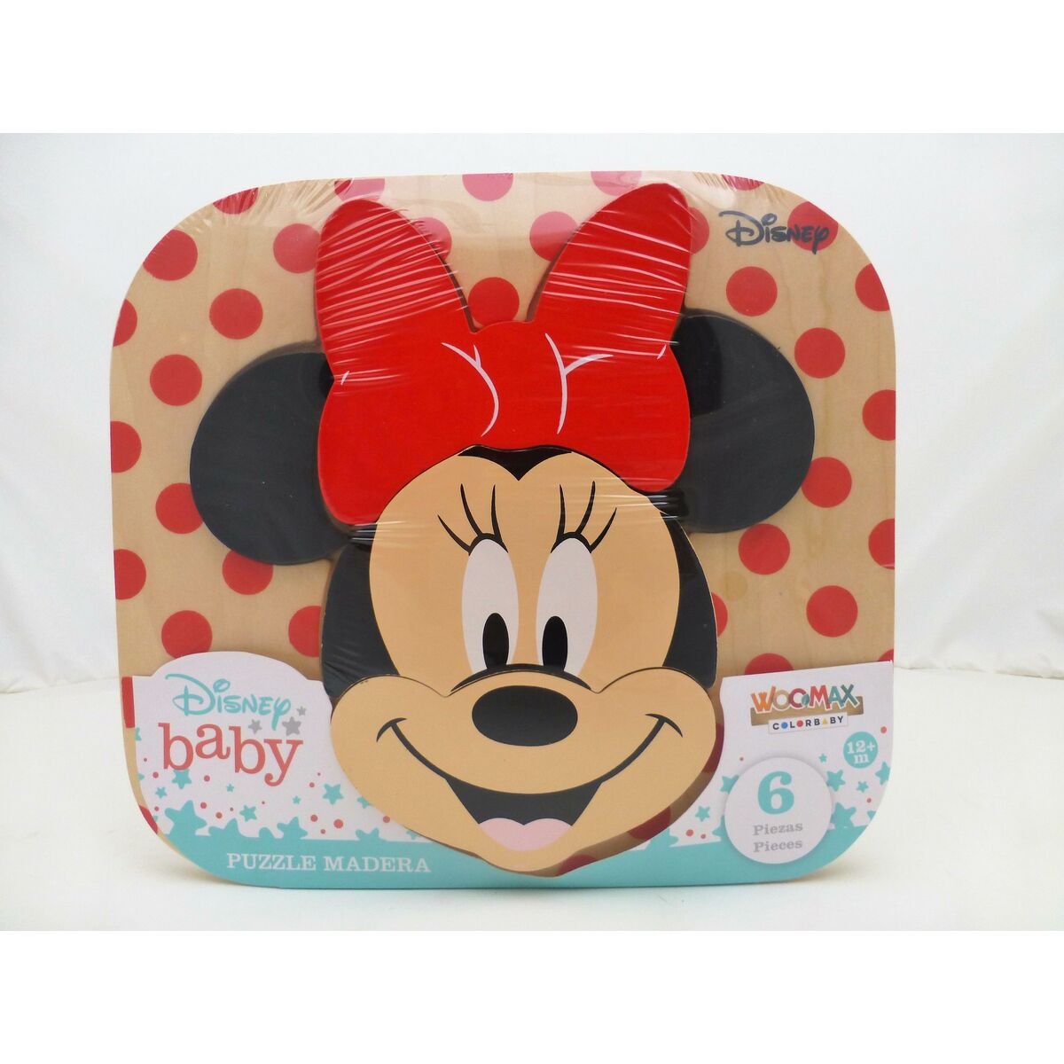 Barnpussel i trä Minnie Disney 6 pcs (22 x 20 cm) - 9