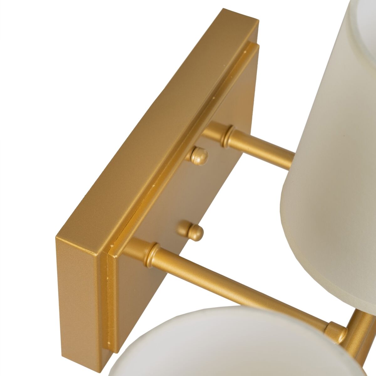 Vägglampa 58 x 20 x 31,5 cm Syntetmaterial Gyllene Metall Modern - 2
