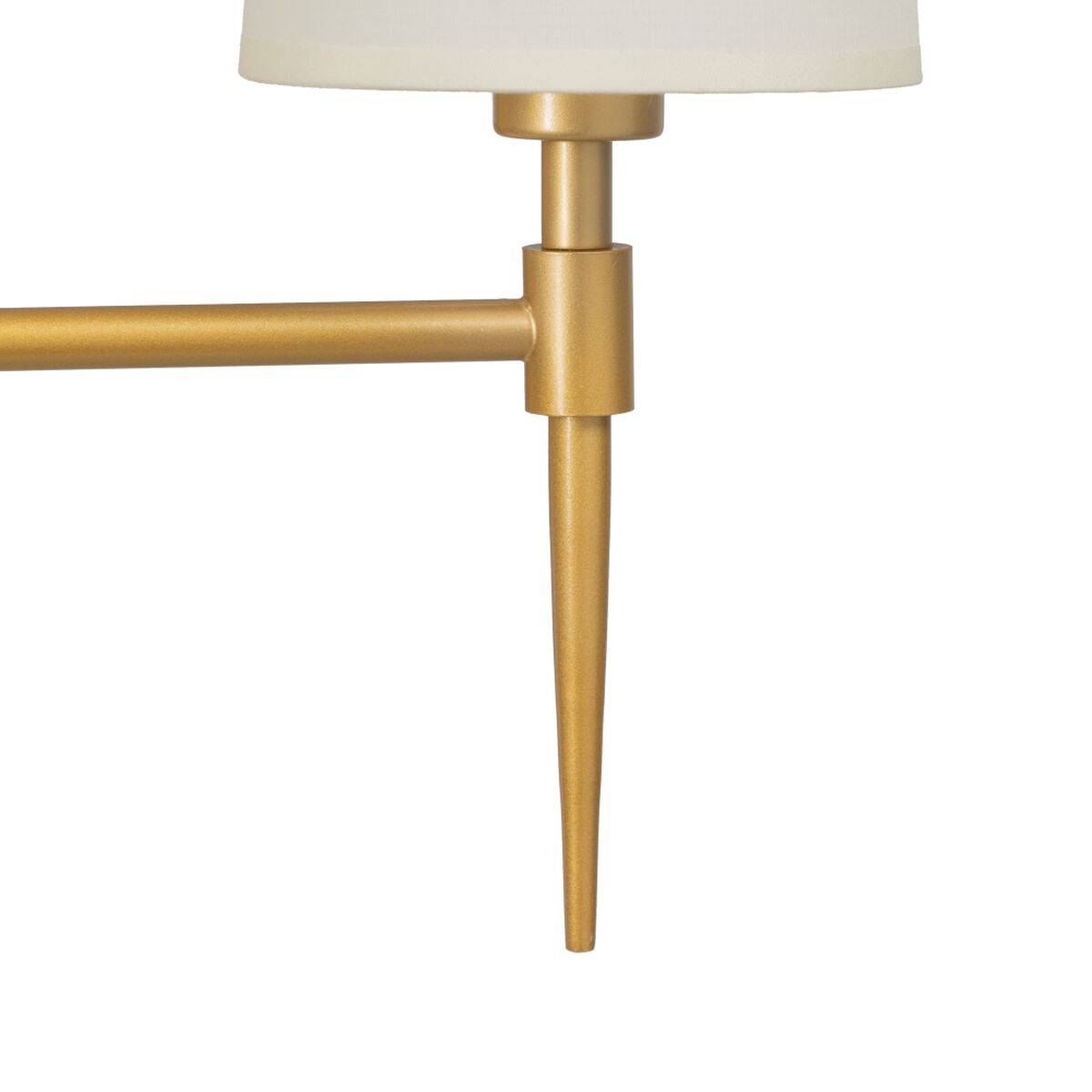 Vägglampa 58 x 20 x 31,5 cm Syntetmaterial Gyllene Metall Modern - 3