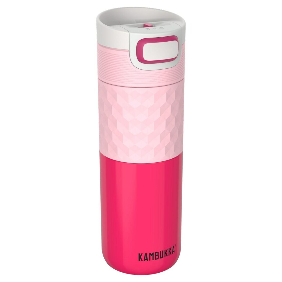 Termosmugg med lock Kambukka Etna Grip Diva Rosa Rostfritt stål 500 ml - 2