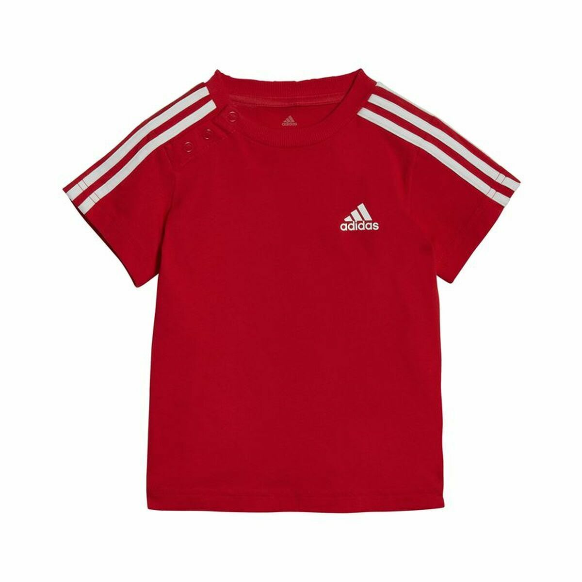 Träningskläder, Baby Adidas Three Stripes Röd - 8