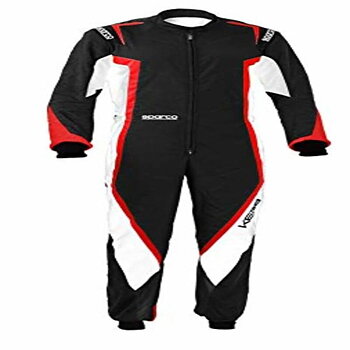 Racing-overall Sparco K44 KERB Svart/Röd XS