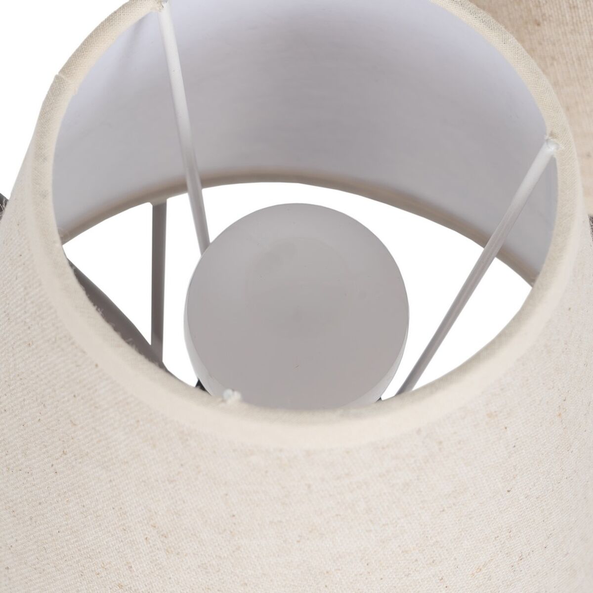 Golvlampa Brun Svart Kräm Järn 60 W 220-240 V 38 x 34 x 138 cm - 5