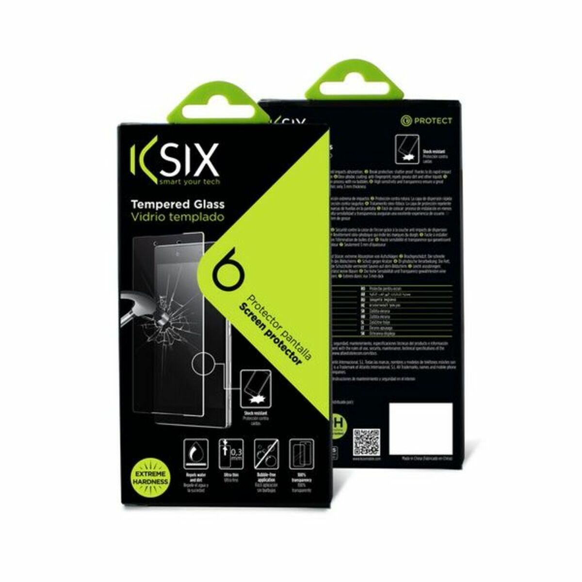 Skärmskydd i Härdat Glas för Mobiltelefon Iphone 6-6s Extreme - 2