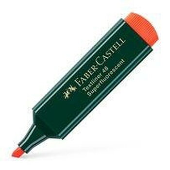 Fluorescerande markörsuppsättning Faber-Castell Textliner 48 Orange (10 antal)