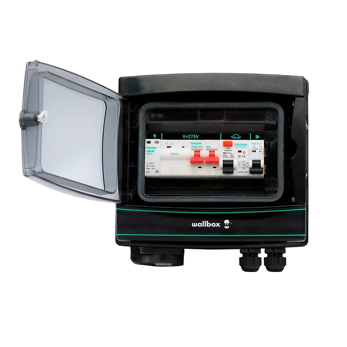 Skydd mot spänningstoppar Wallbox Fuse Box Pro  A+ MCB Curva - 9