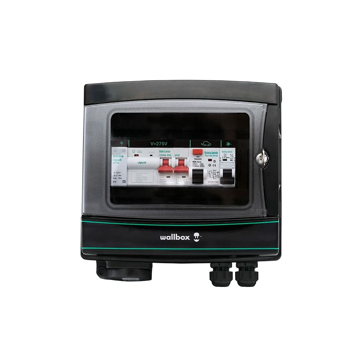 Skydd mot spänningstoppar Wallbox Fuse Box Pro  A+ MCB Curva - 10