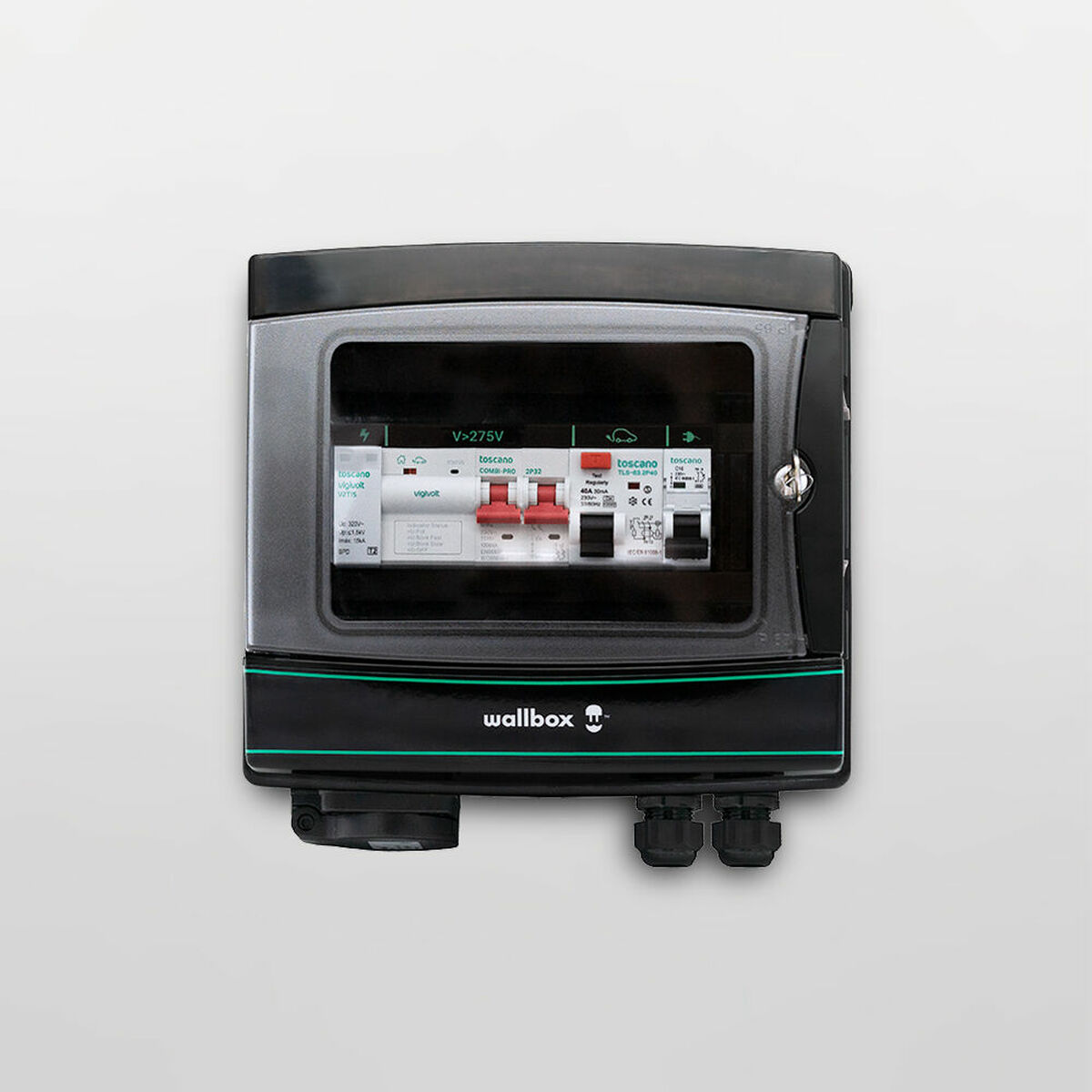 Skydd mot spänningstoppar Wallbox Fuse Box Pro  A+ MCB Curva - 5