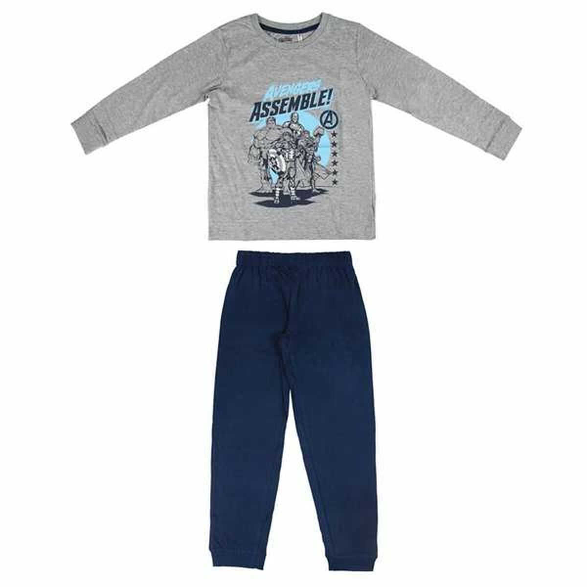 Pyjamas Barn The Avengers Grå (10 år)