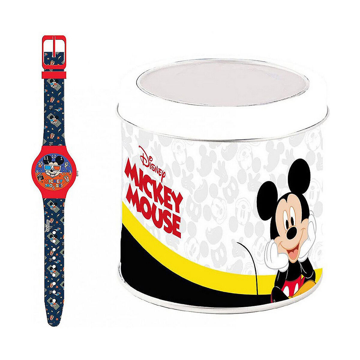 Barnklocka Mickey Mouse (Ø 32 mm)