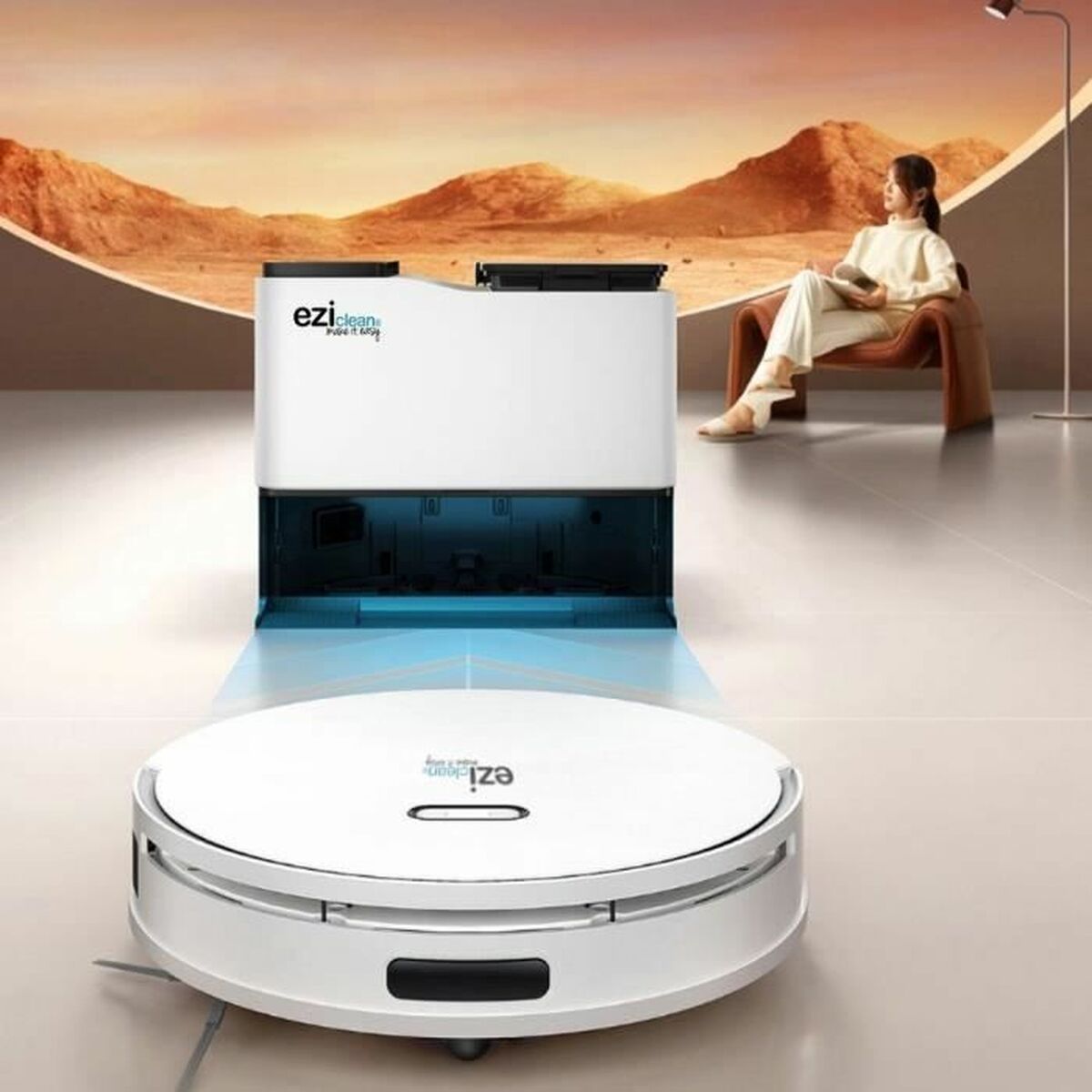 Robotdammsugare EZIclean All In One Z15 Pro 5200 mAh - 2