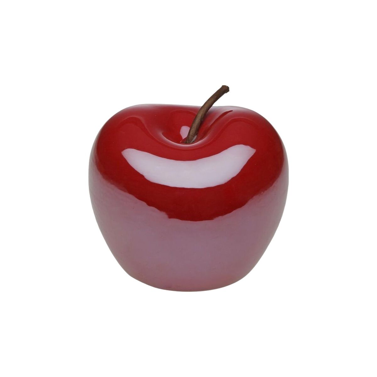 Prydnadsfigur Versa Röd Äpple 10,5 X 10,8 X 11 CM Prydnadsfigur - 2