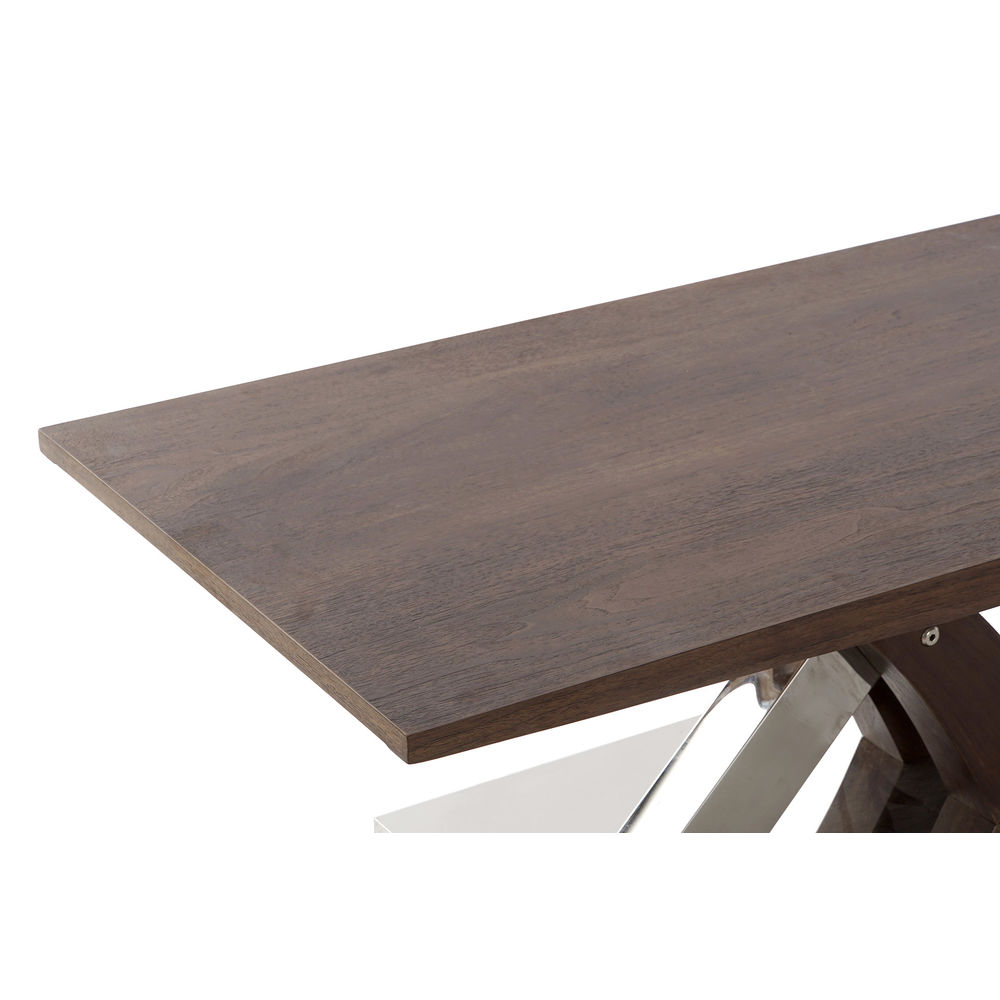 Matsalsbord DKD Home Decor Trä Stål 120 x 60 x 43,5 cm - 2